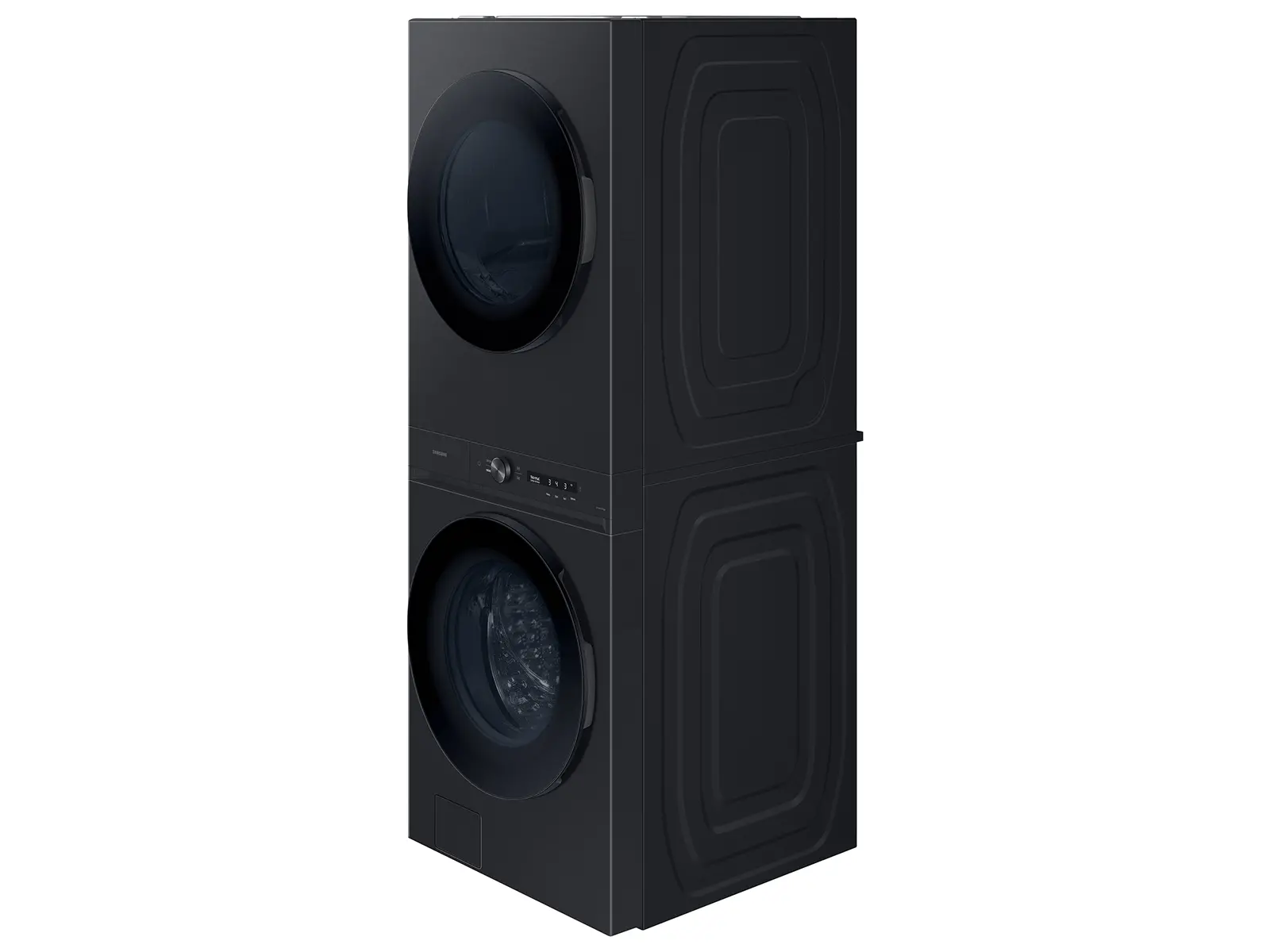 Samsung Electric Washer and Dryer AI Laundry Hub™ - Brushed Black-11
