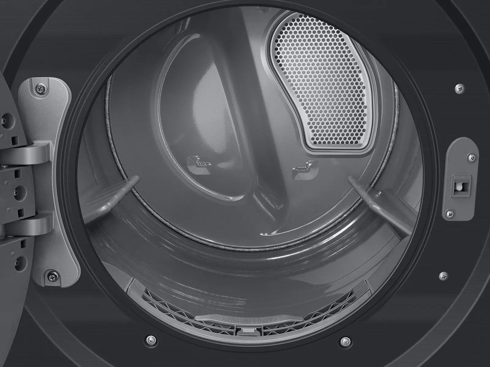 Samsung Electric Washer and Dryer AI Laundry Hub™ - Brushed Black-9