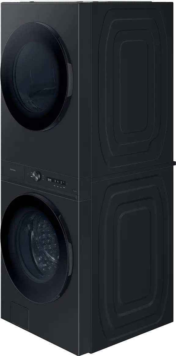 Samsung Gas Washer and Dryer AI Laundry Hub™ - Brushed Black-11