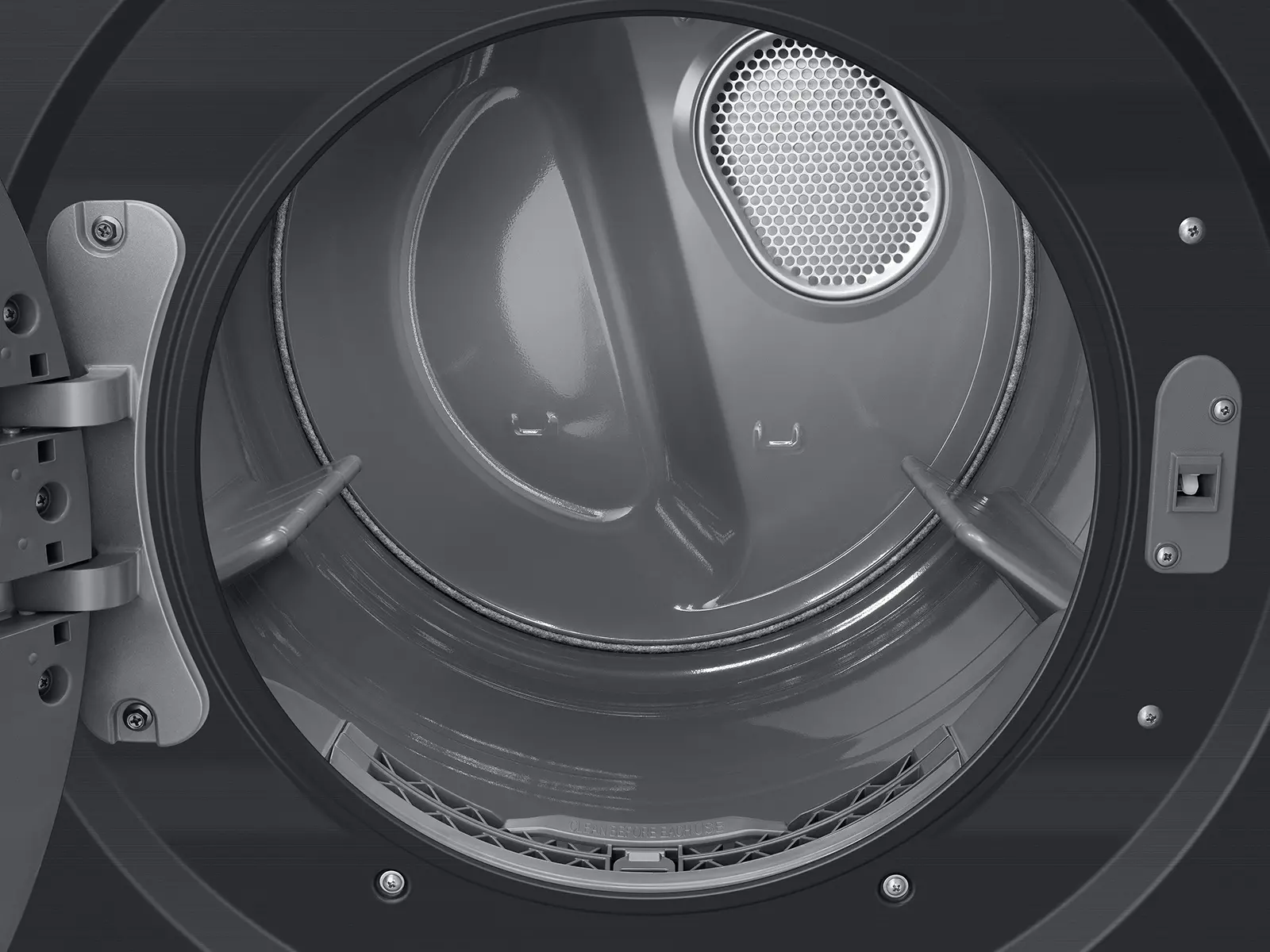 Samsung Gas Washer and Dryer AI Laundry Hub™ - Brushed Black-9