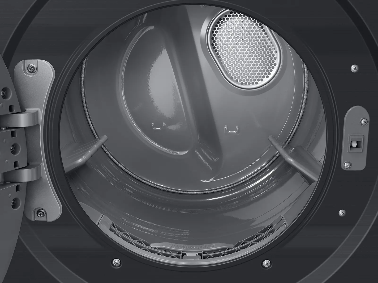 Samsung Gas Washer and Dryer AI Laundry Hub™ - Brushed Black-9