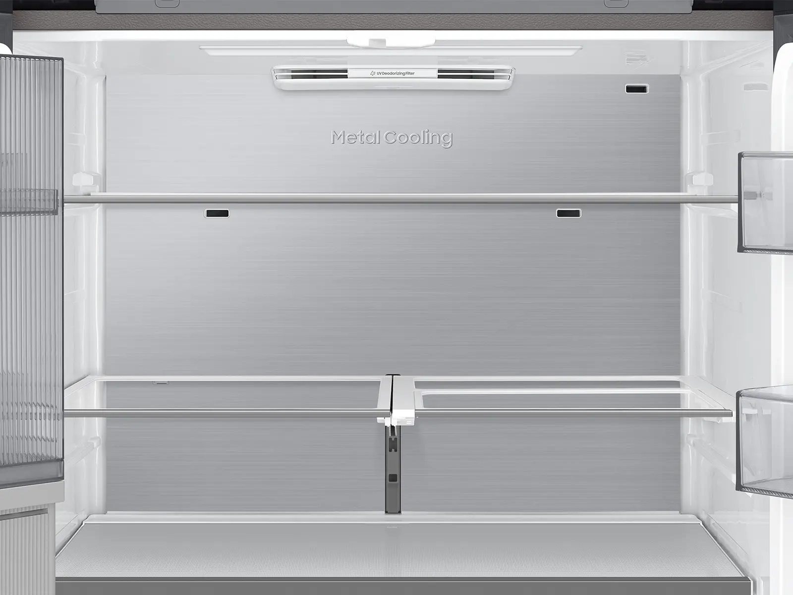 Samsung Bespoke 28.6 Cu Ft 4-Door Flex Refrigerator - White Glass-12