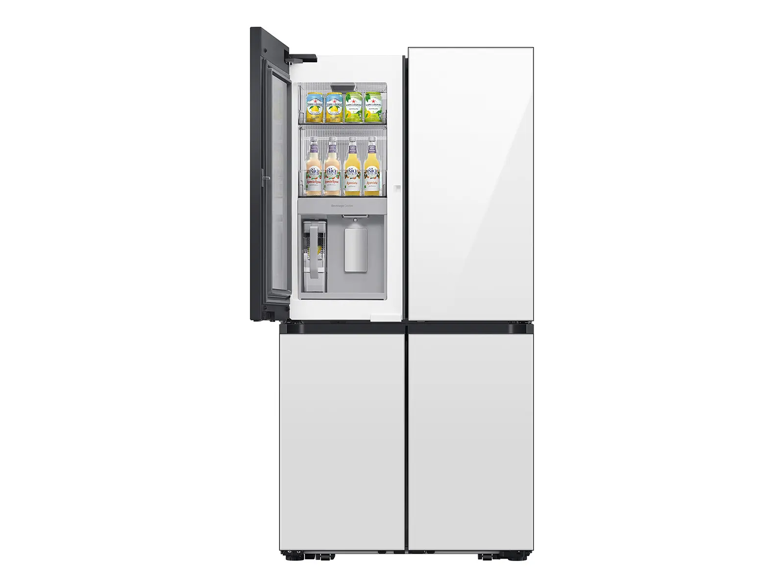 Samsung Bespoke 28.6 Cu Ft 4-Door Flex Refrigerator - White Glass-5