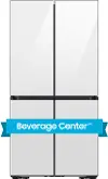 Samsung Bespoke 28.6 Cu Ft 4-Door Flex Refrigerator - White Glass