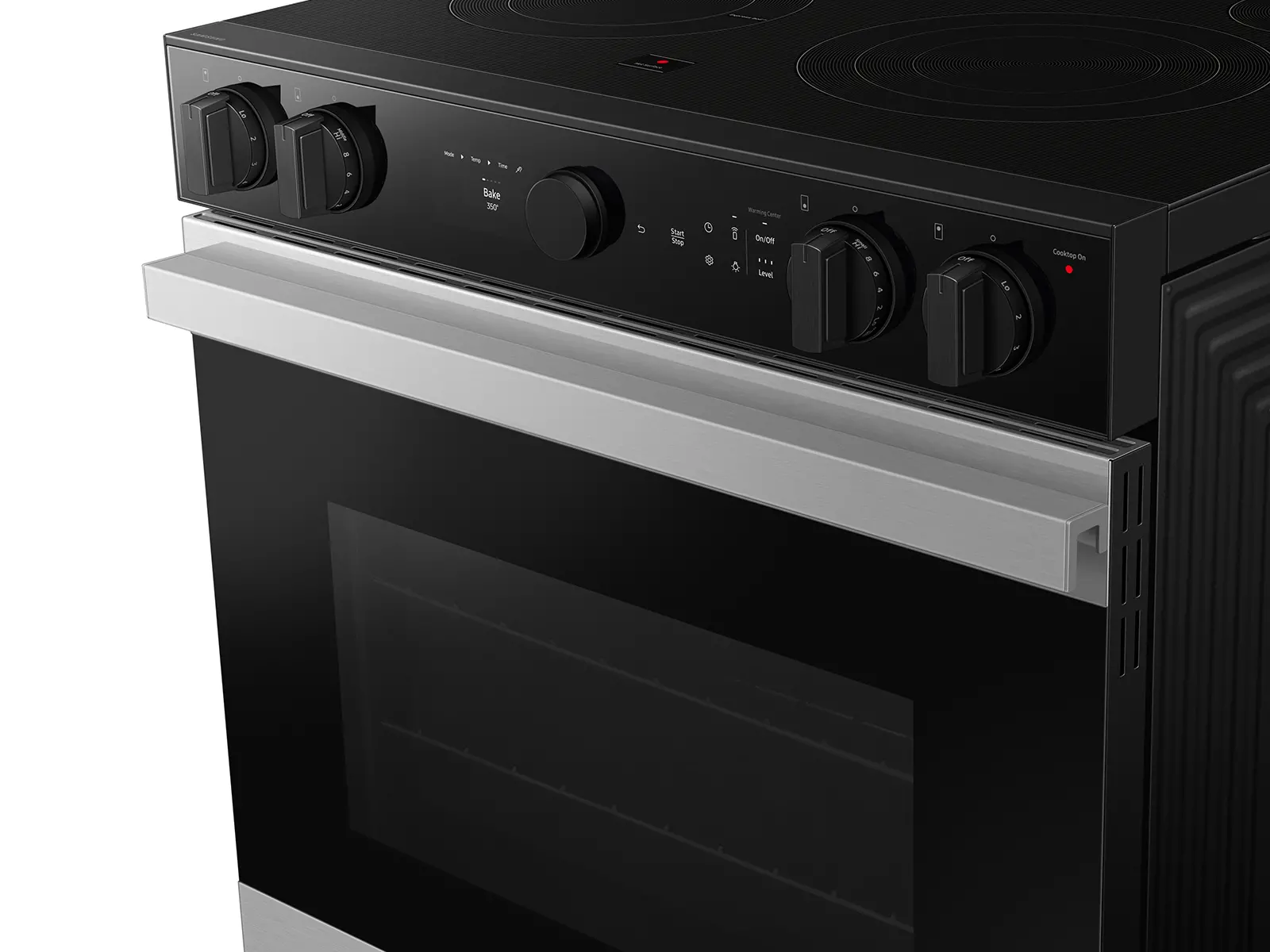 NSE6DG8500SR Samsung Bespoke 6.3 Cu Ft Smart Electric Range with Air Sous Vide and Air Fry - Stainless Steel-12