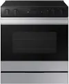 NSE6DG8500SR Samsung Bespoke 6.3 Cu Ft Smart Electric Range with Air Sous Vide and Air Fry - Stainless Steel