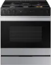 NSG6DG8500SR Samsung Bespoke 6.0 Cu Ft Single Oven Smart Gas Range - Stainless Steel