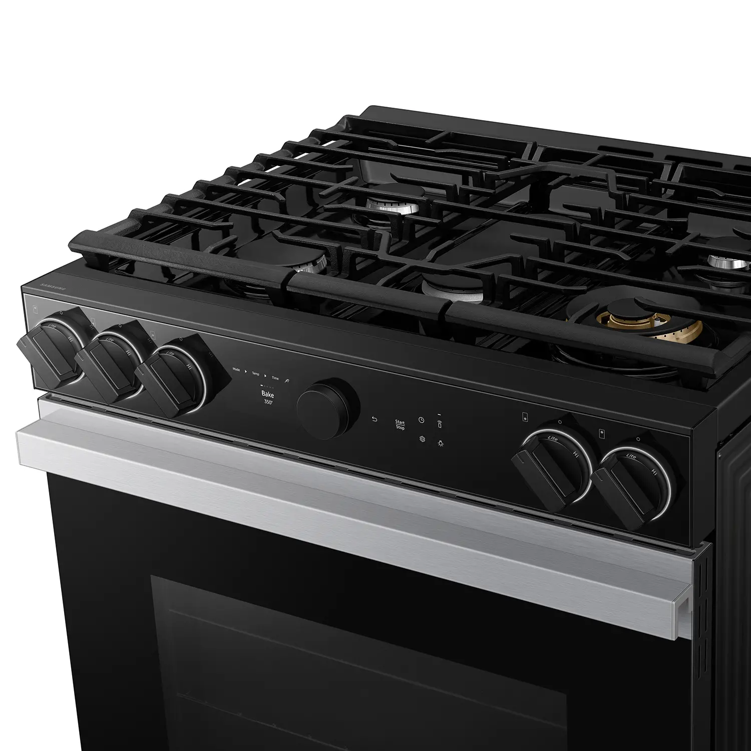 NSG6DG8700SR Bespoke Smart 6.0 Cu Ft Gas Range with Smart Oven Camera - Stainless Steel-10
