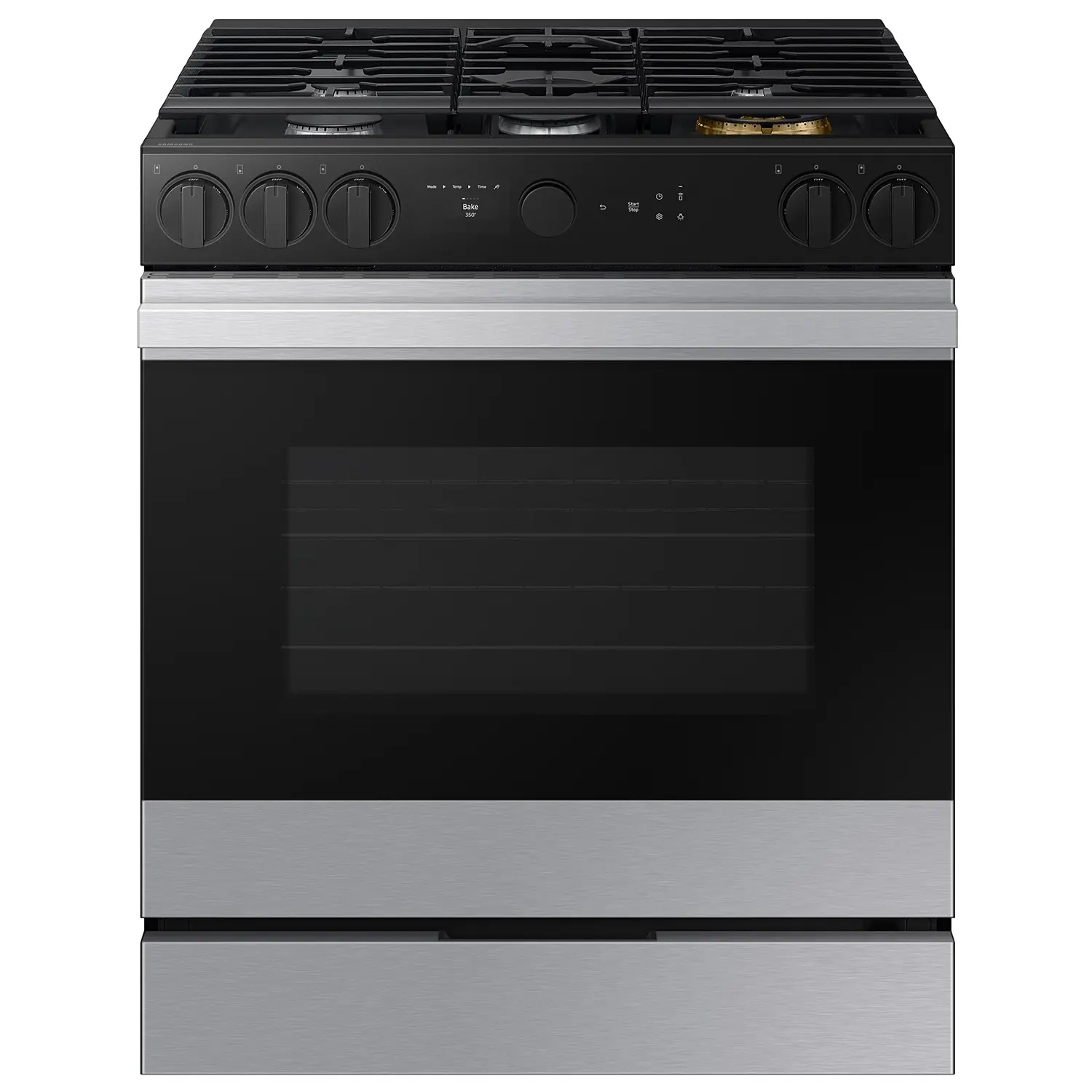 NSG6DG8700SR Bespoke Smart 6.0 Cu Ft Gas Range with Smart Oven Camera - Stainless Steel-3