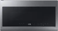 ME21DG6300SR Samsung Bespoke 2.1 cu ft Over-the-Range Microwave with Wi-Fi - Stainless Steel