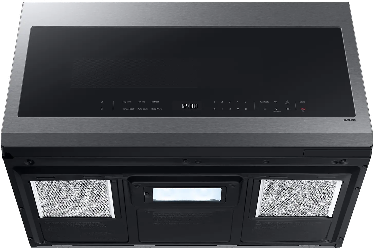 ME21DG6300SR Samsung Bespoke 2.1 cu ft Over-the-Range Microwave with Wi-Fi - Stainless Steel-7