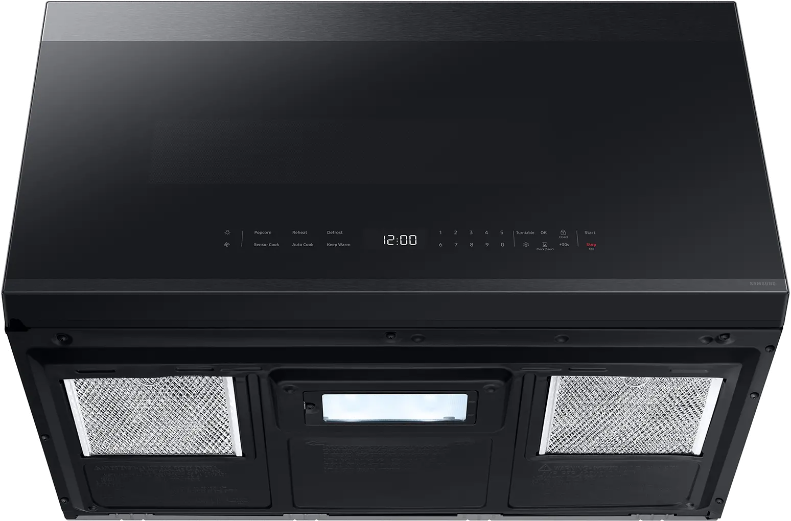 ME21DG6500MT Samsung Bespoke Smart 2.1 cu ft Over-the-Range Microwave - Matte Black Steel-7
