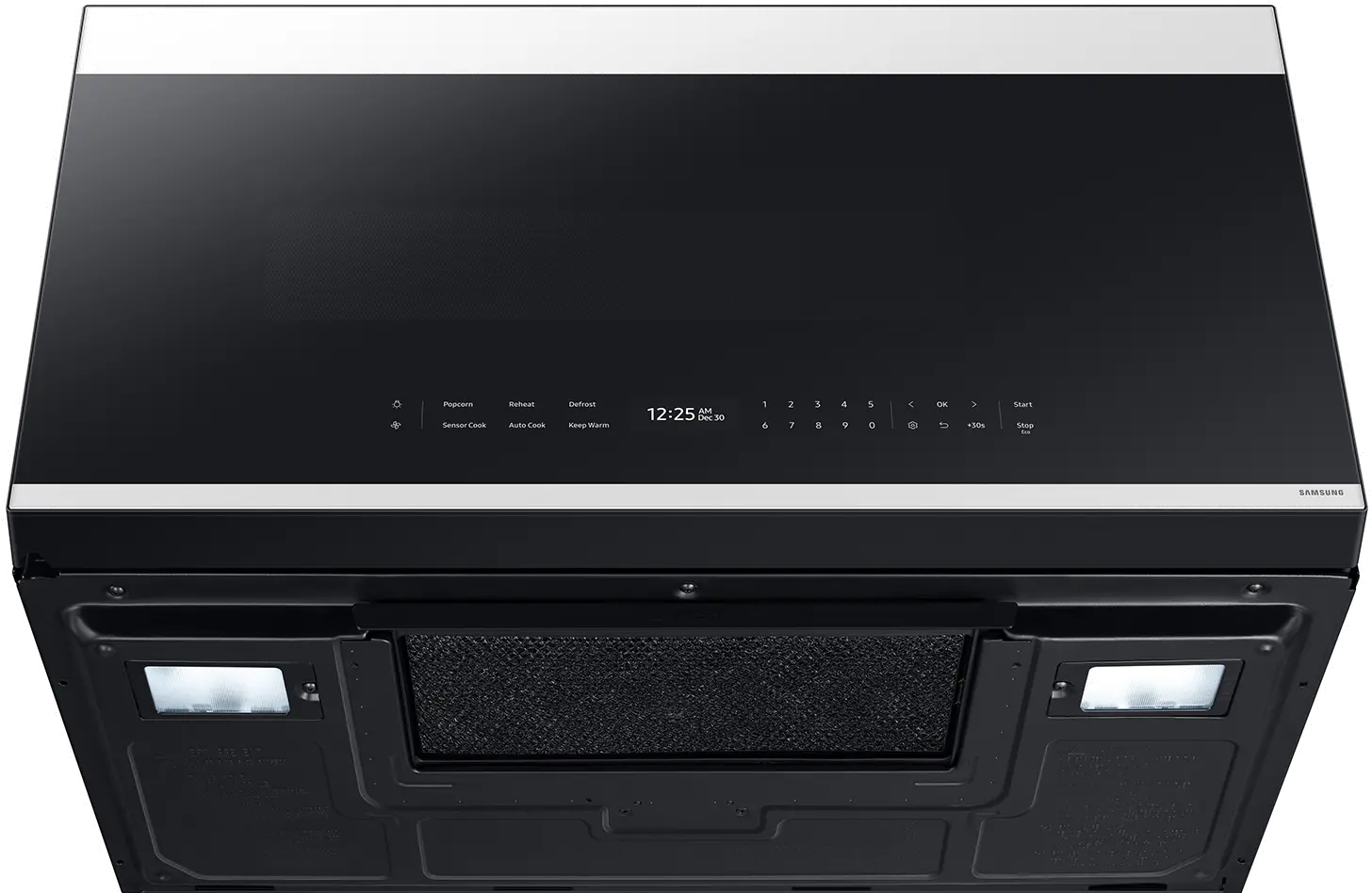 ME21DB670012 Samsung Bespoke Smart 2.1 cu ft Over-the-Range Microwave - White Glass-10