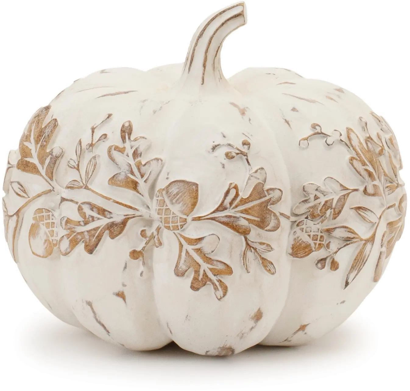 Small Decorative White Pumpkin-2