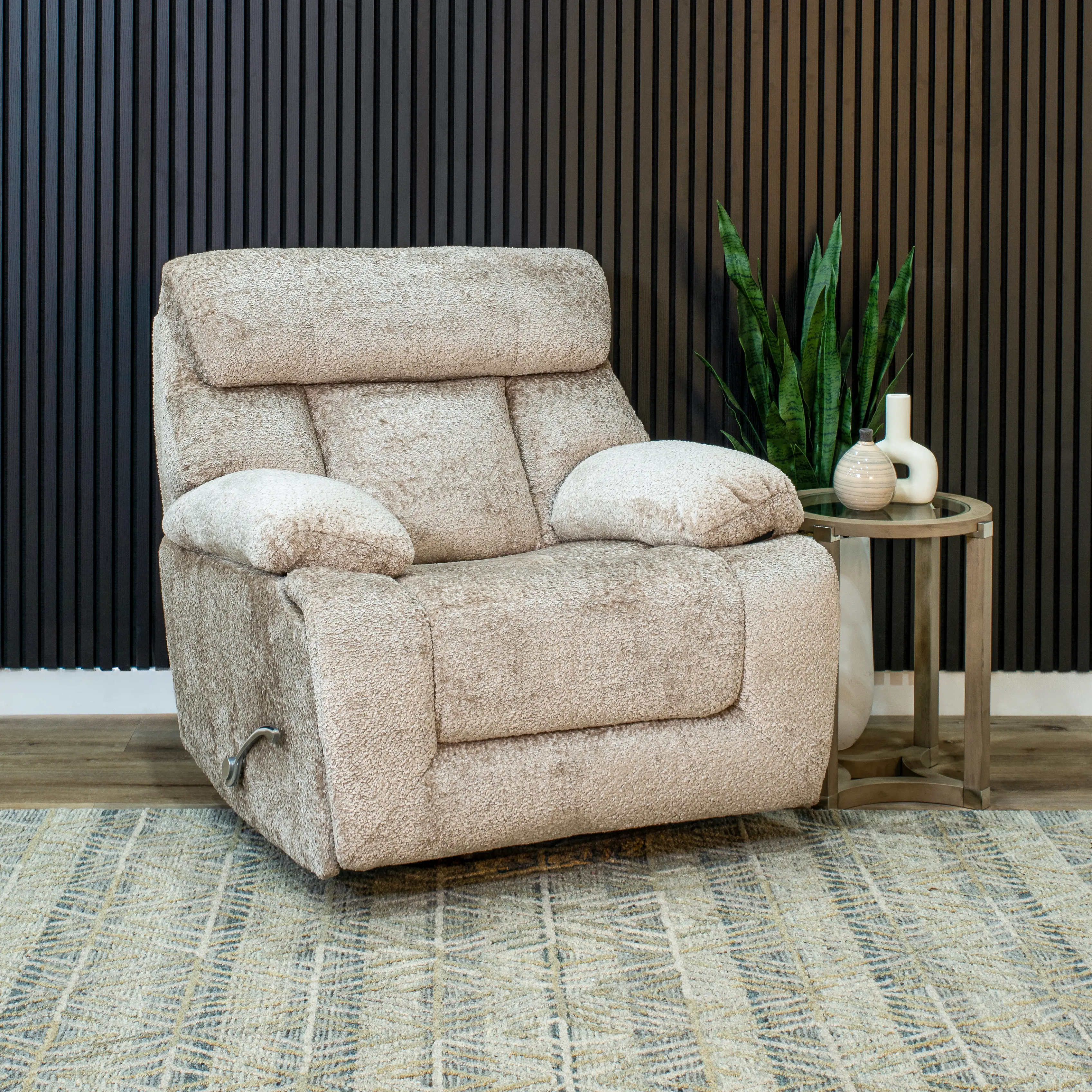 Alaska Fawn Swivel Glider Recliner-2
