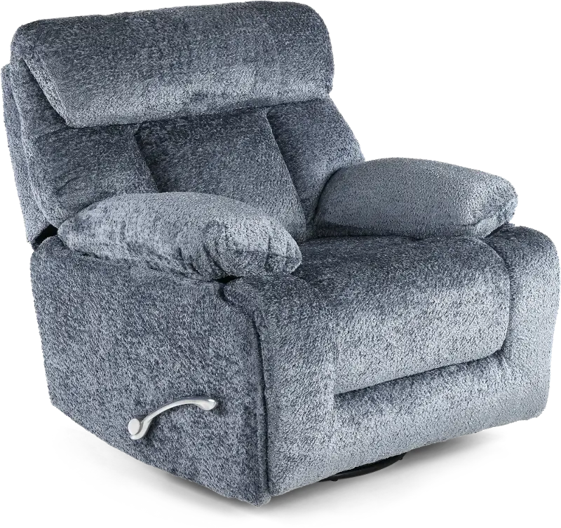 Alaska Glacier Swivel Glider Recliner