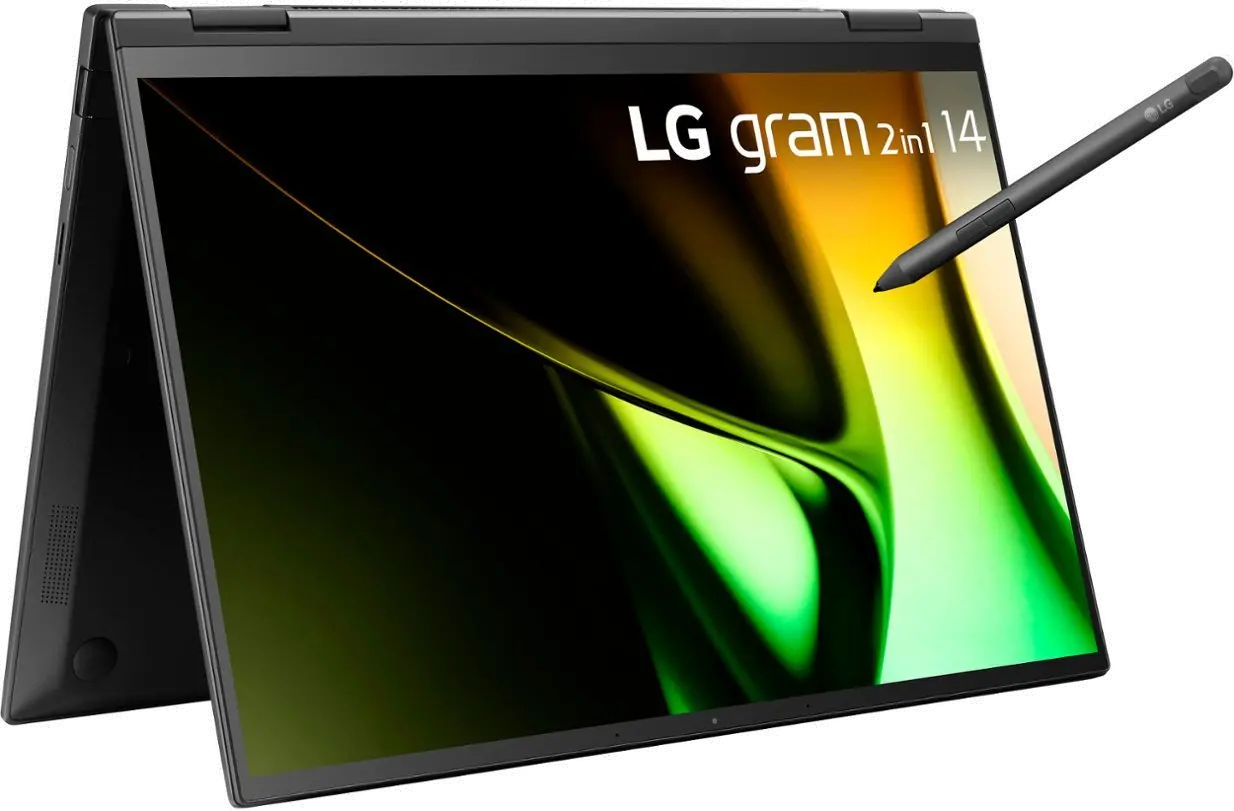14T90S-G.AAB6U1 LG gram 2-in-1 14  Laptop - Intel Evo Platform Intel Core Ultra 7 - 16GB RAM - 1TB SSD - Black-7