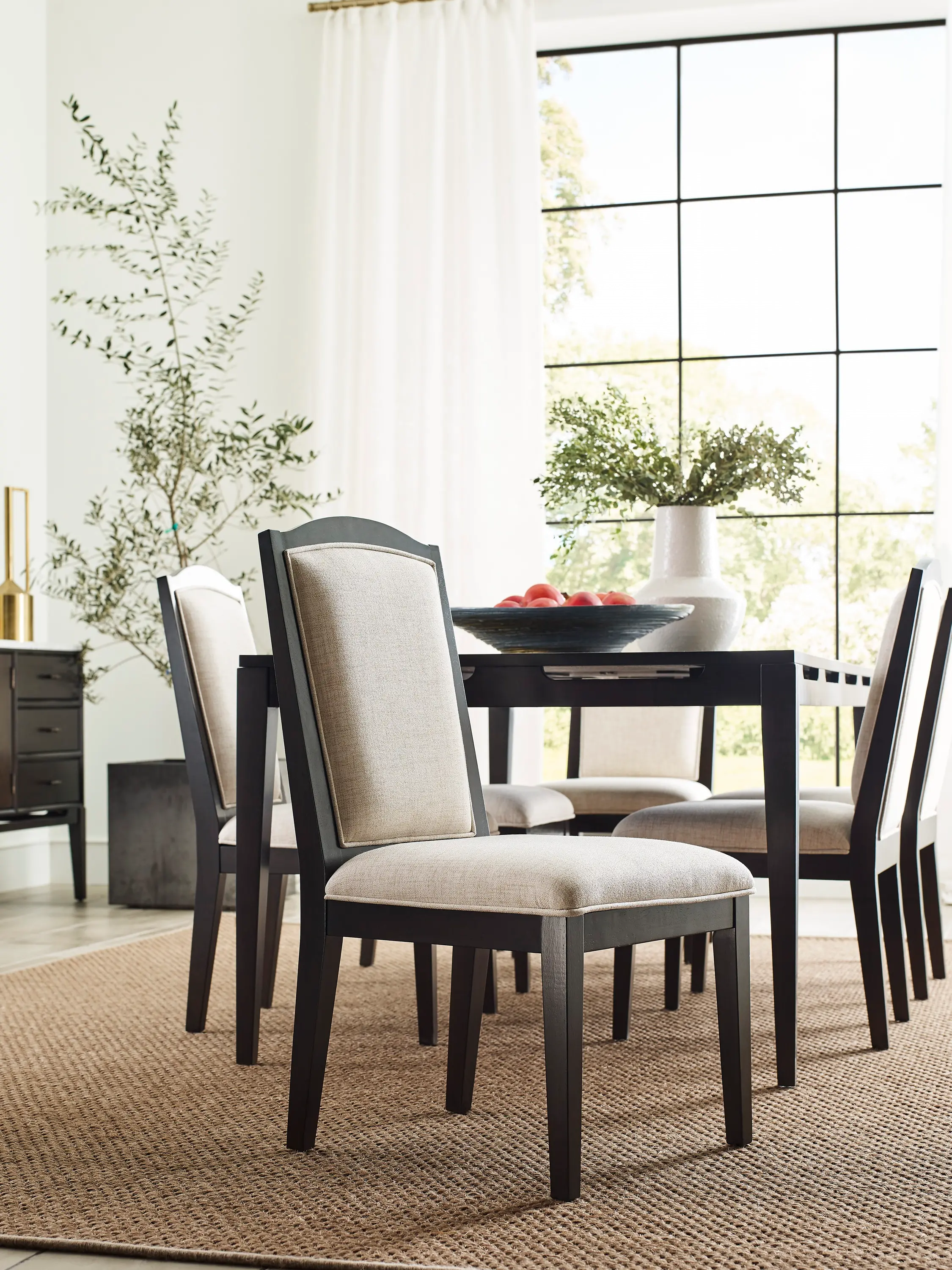 Sutton Dark Brown 5 Piece Dining Set-13