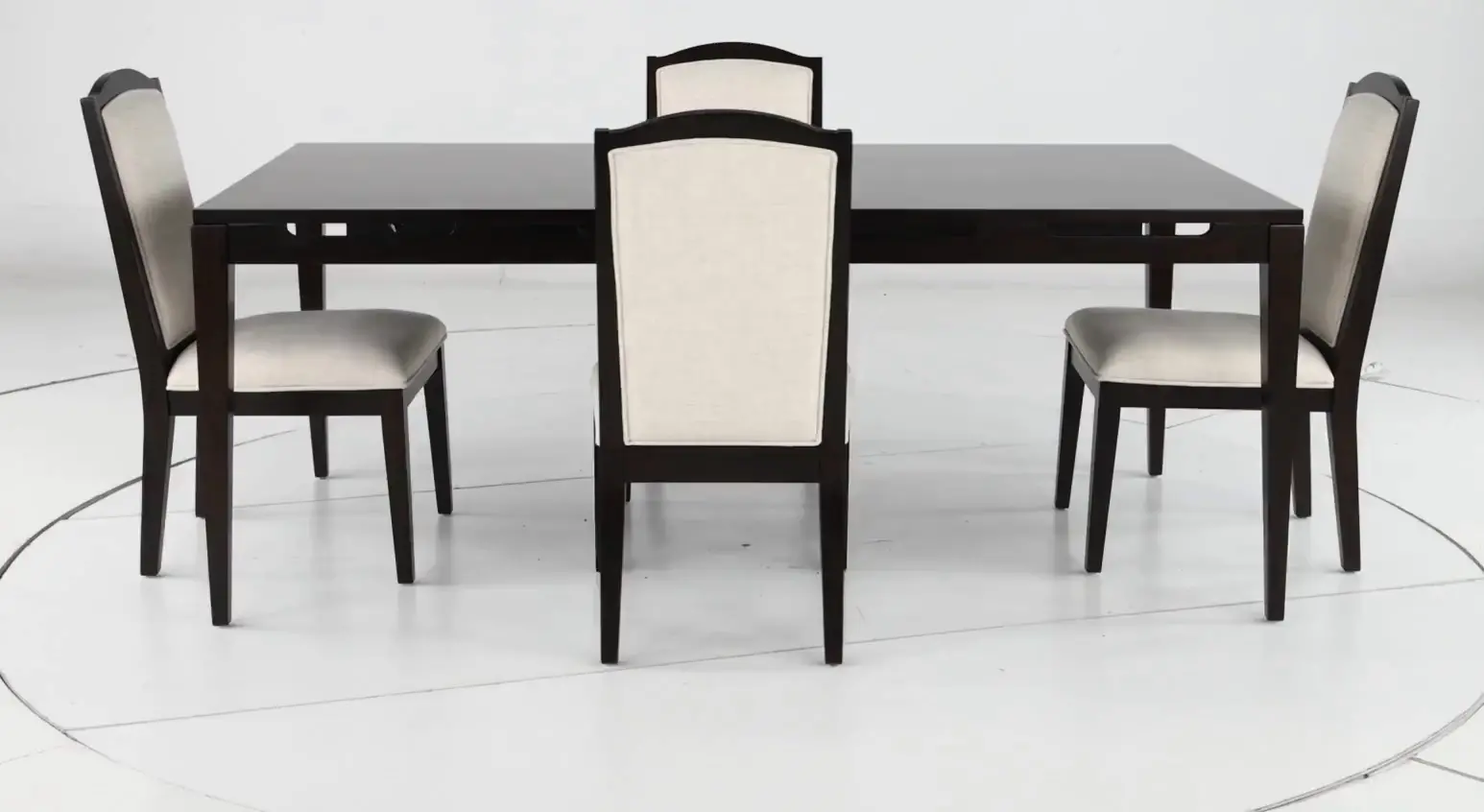 Sutton Dark Brown 5 Piece Dining Set-5
