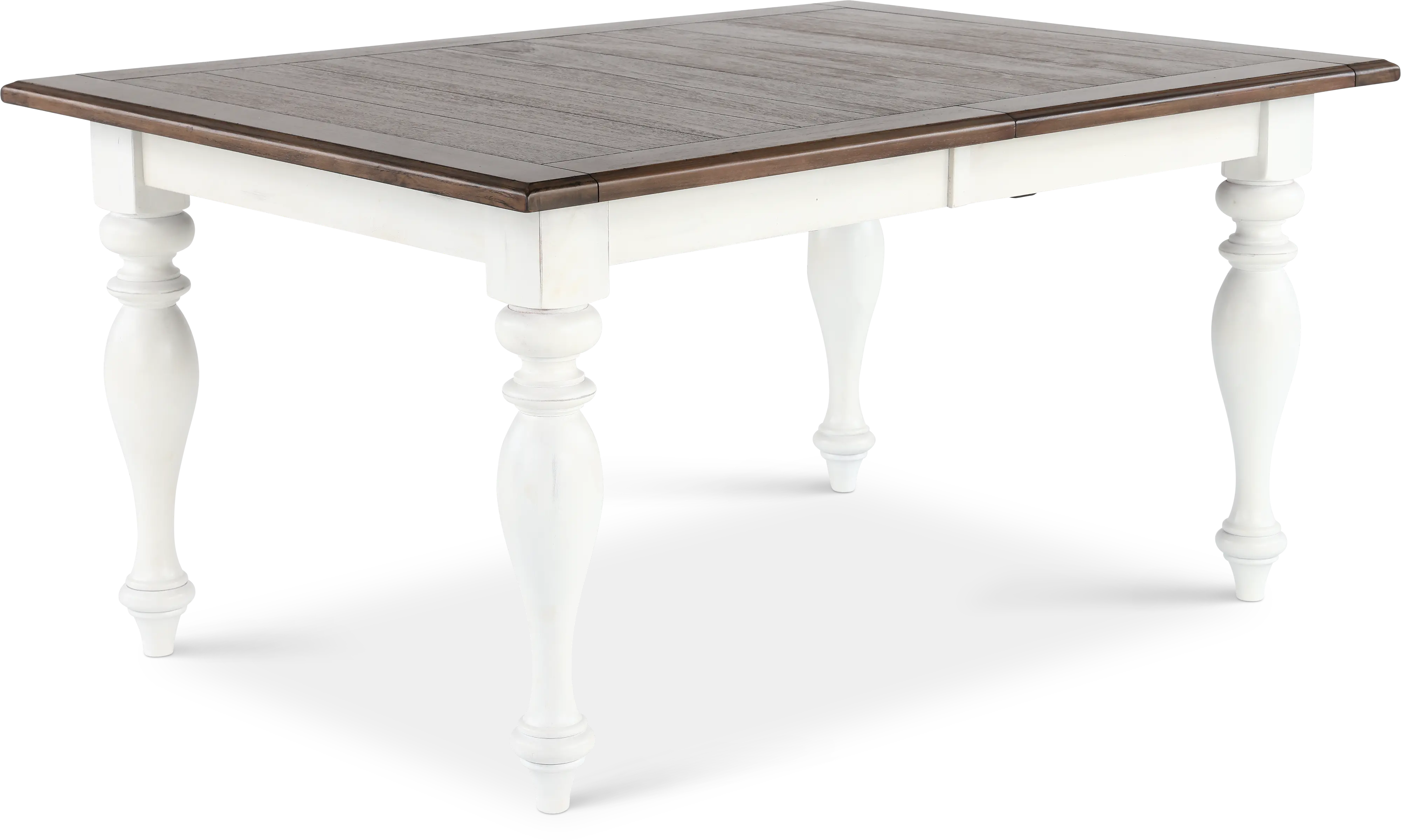 Pasadena White and Brown 6 Piece Dining Set-6