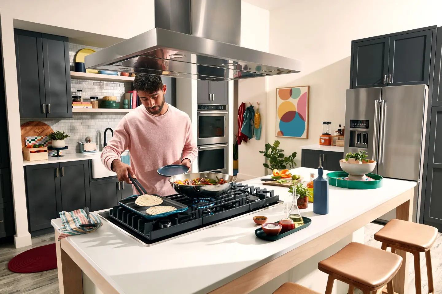 KCGG530PBL KitchenAid 30  5-Burner Gas Cooktop - Black-2
