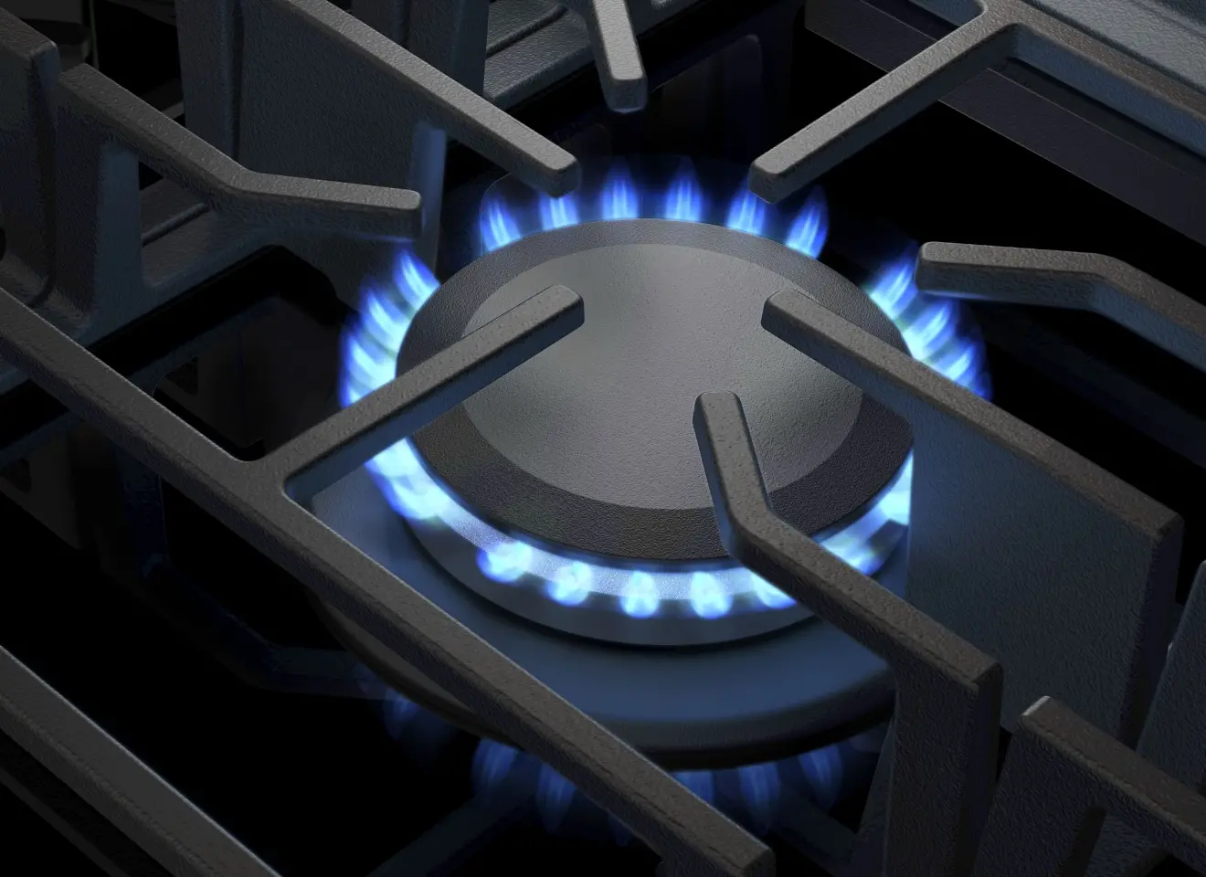KCGG530PBL KitchenAid 30  5-Burner Gas Cooktop - Black-6