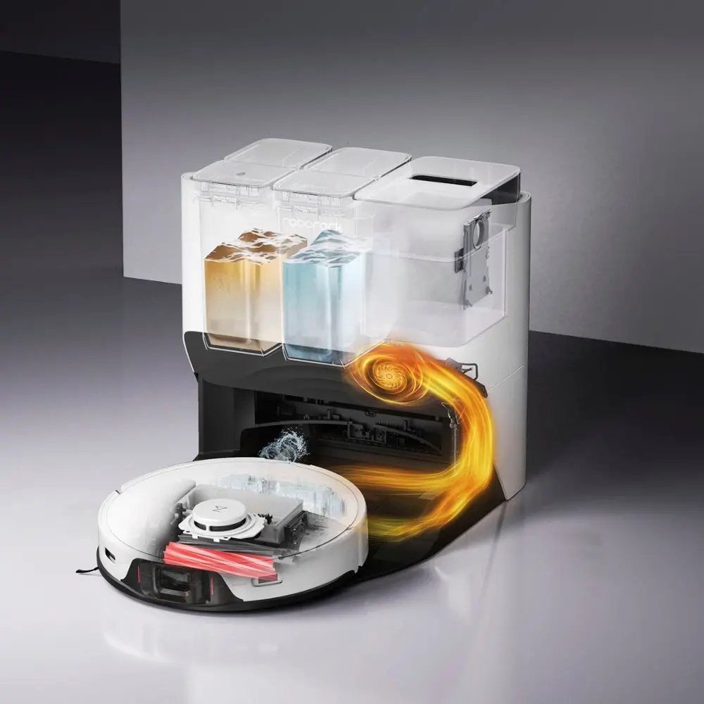 S8 PRO ULTRA-WHT Roborock S8 Pro Ultra-WHT Wi-Fi Connected Robot Vacuum & Mop with RockDock Ultra Dock - White-2
