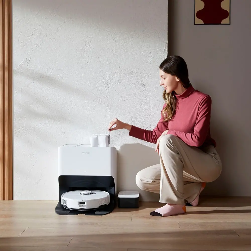 S8 PRO ULTRA-WHT Roborock S8 Pro Ultra-WHT Wi-Fi Connected Robot Vacuum & Mop with RockDock Ultra Dock - White-8