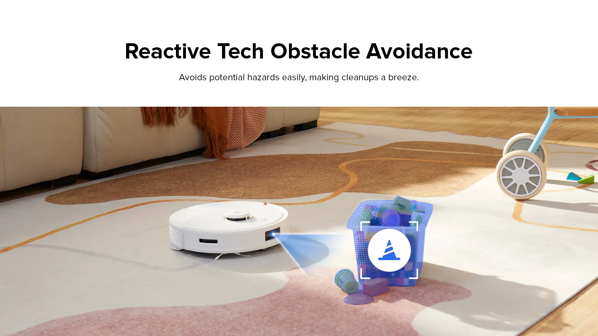 Q8_MAX_PLUS-WHT Roborock Q8 Max Plus WiFi Connected Robot Vacuum and Mop-6