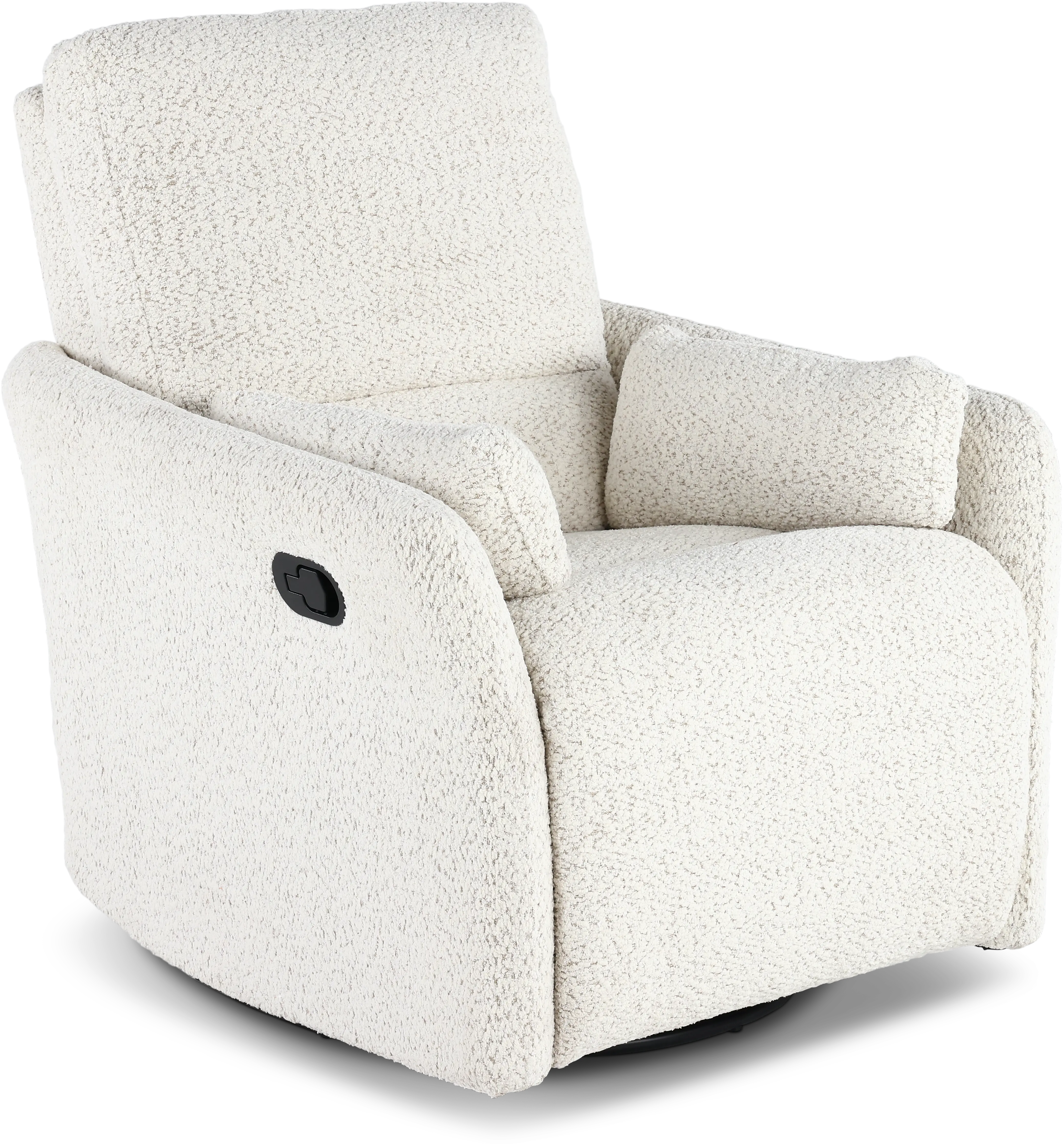 Plush River Rock Swivel Recliner-5