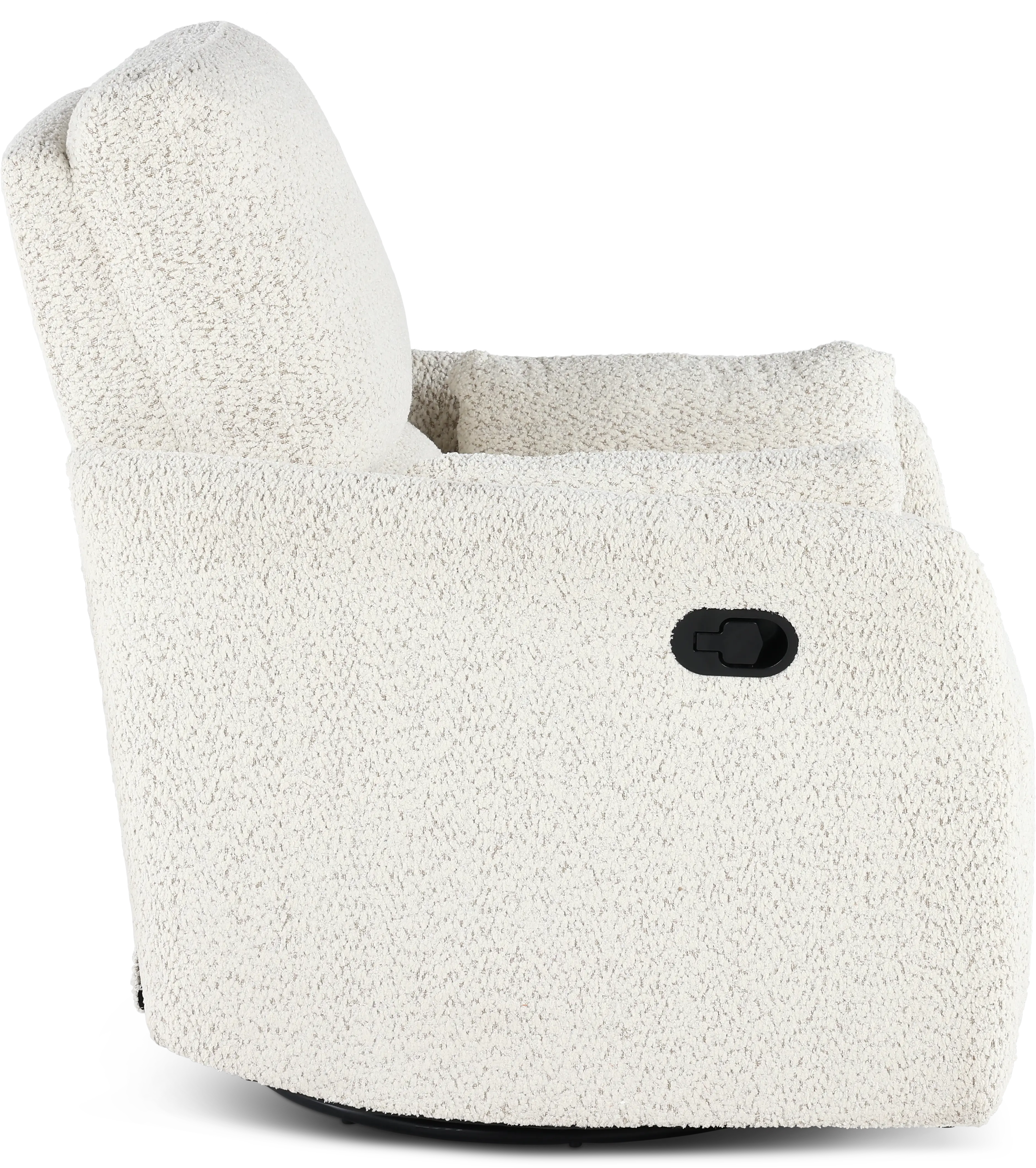 Plush River Rock Swivel Recliner-7