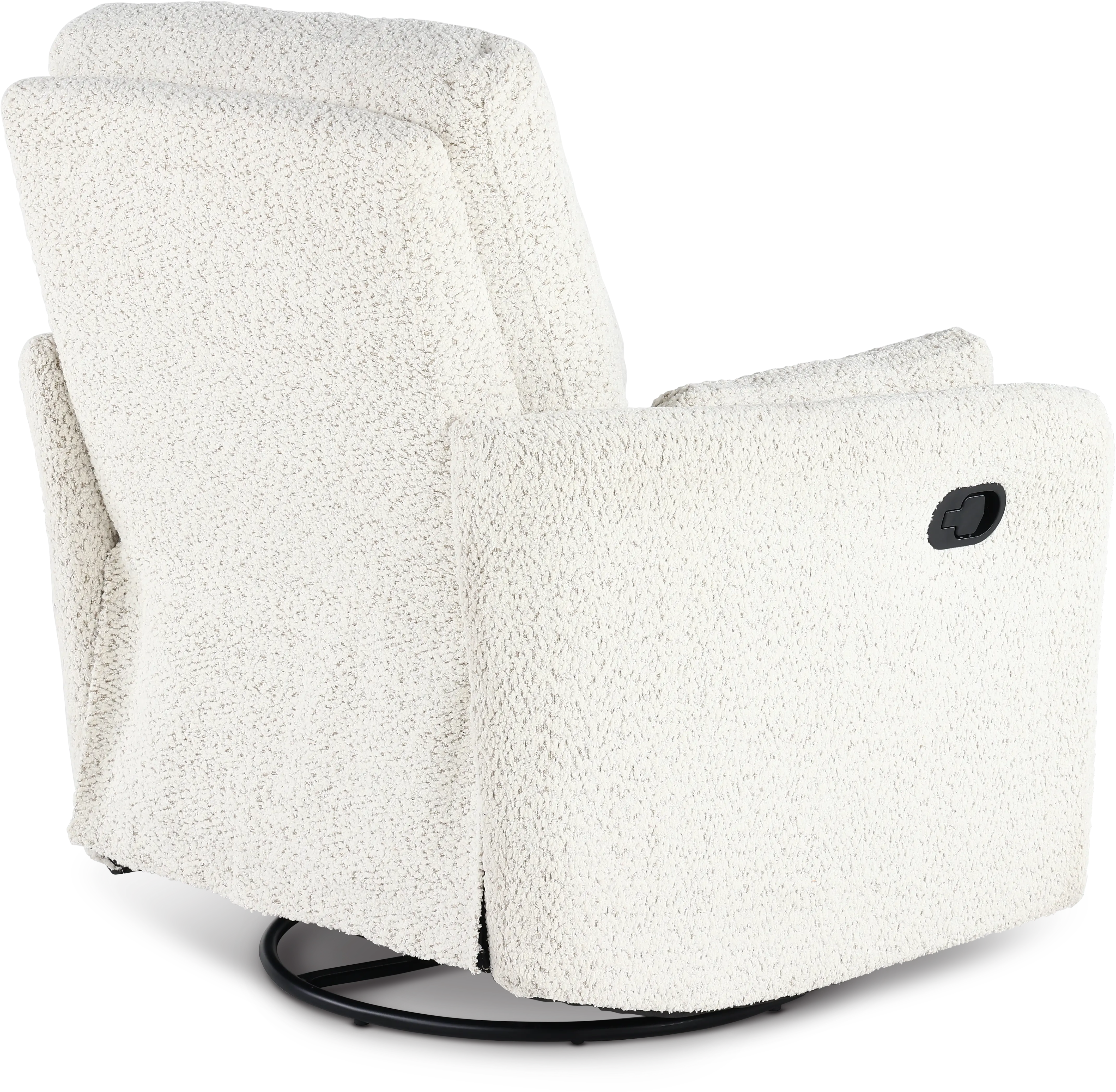 Plush River Rock Swivel Recliner-8