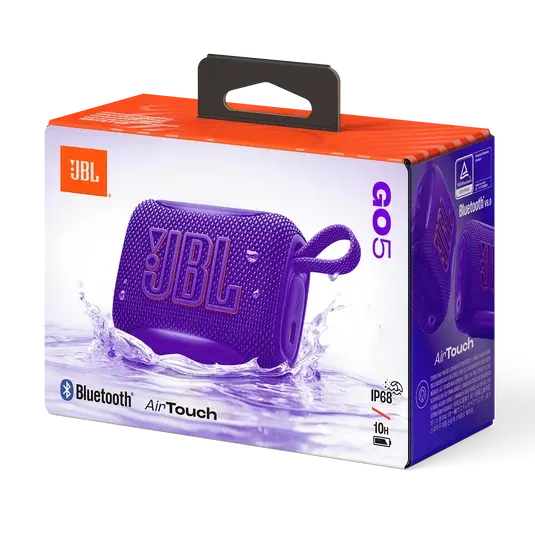 JBLGO5PURAM JBL Go 5 Portable Bluetooth Speaker - Purple-8