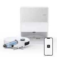 Dreame White Aqua 10 Ultra Roller Robot Vacuum