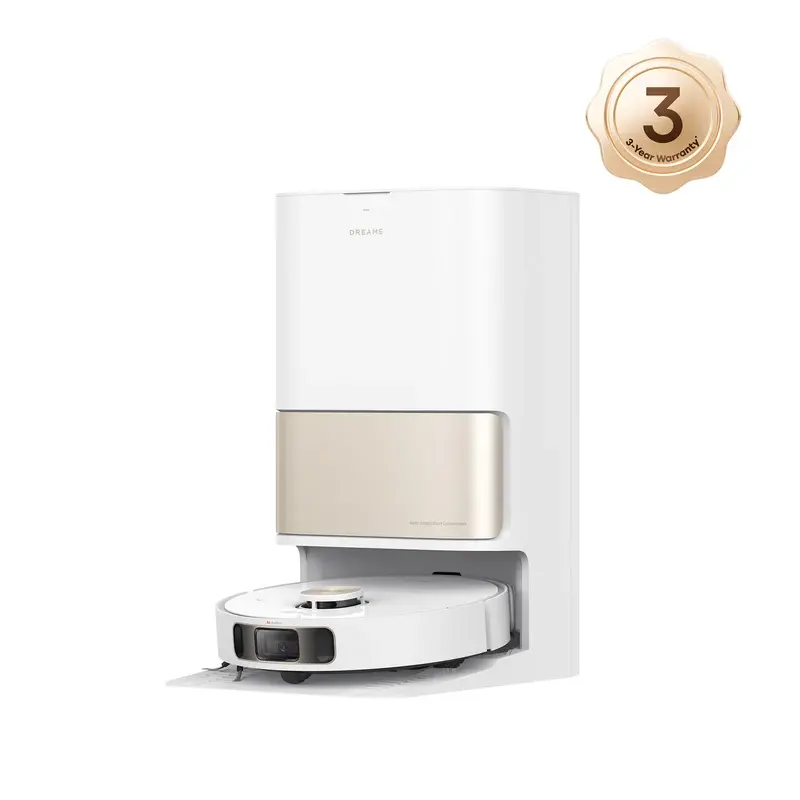 Dreame White L10s Pro Ultra Heat Robot Vacuum and Mop