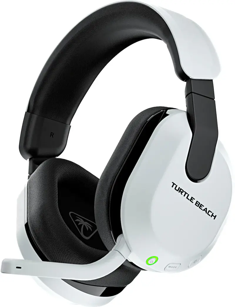 Turtle Beach Stealth 600 Wireless Over-Ear Gaming Headset for PS5, PS4, and PC - White
