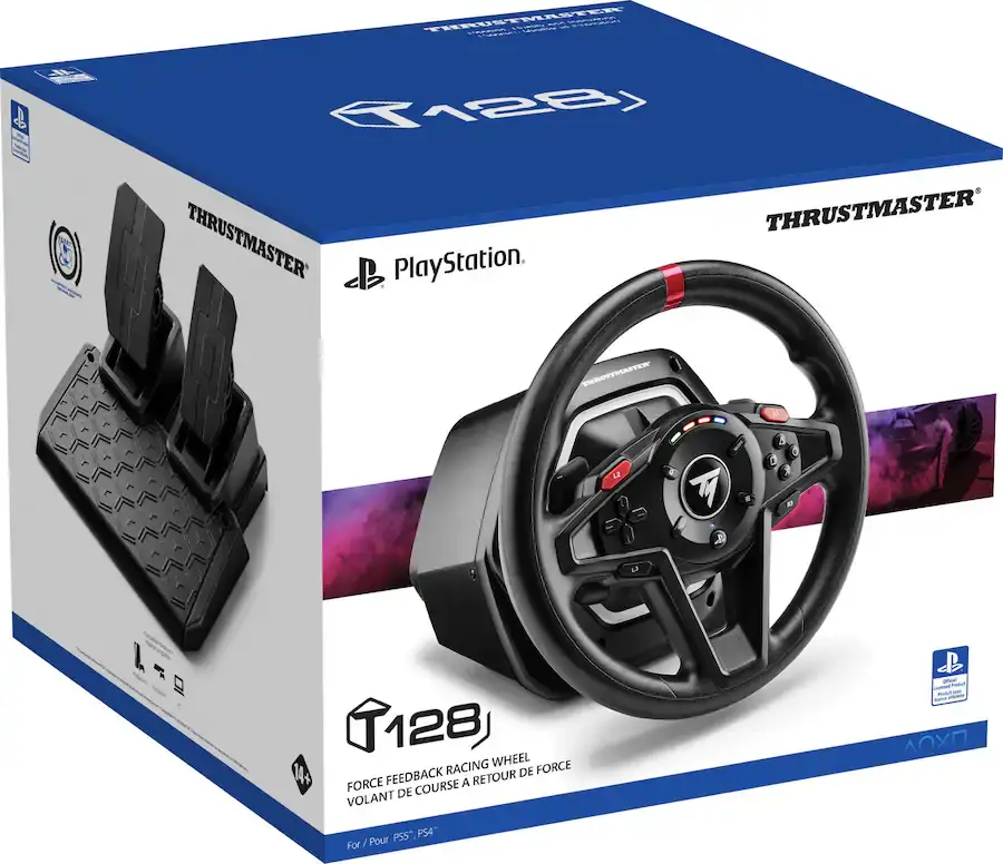Thrustmaster T128 Racing Wheel for PlayStation 4, 5 and PC-3