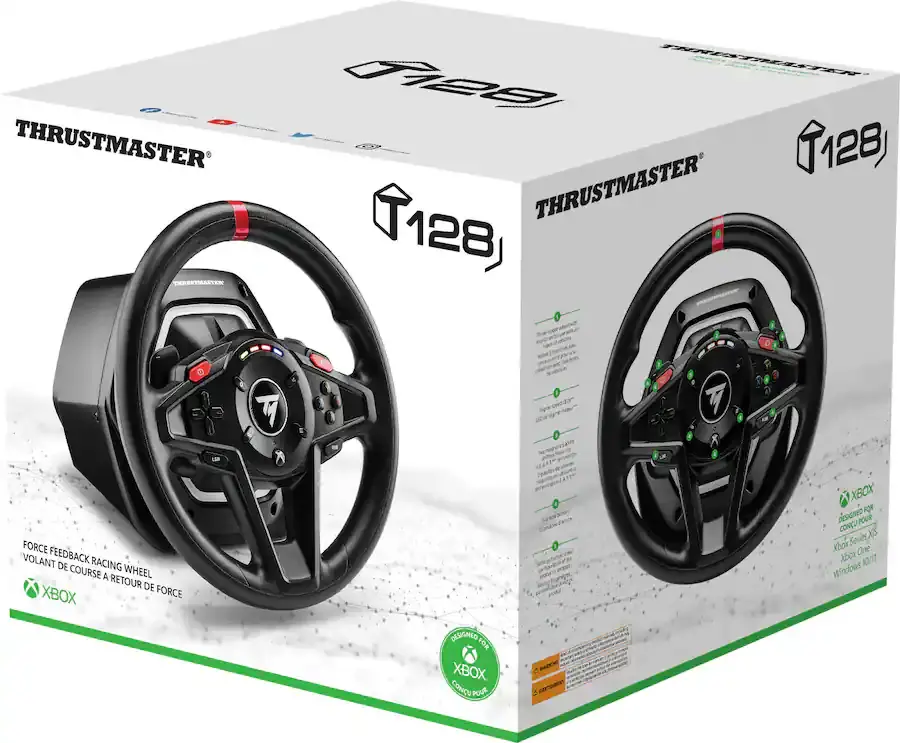 Thrustmaster T128 Racing Wheel for Xbox One, Xbox X|S, and PC-4