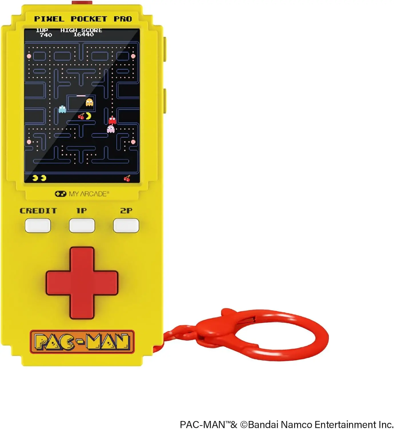 Pac-Man Pixel Pocket Pro Portable Keychain Arcade-3