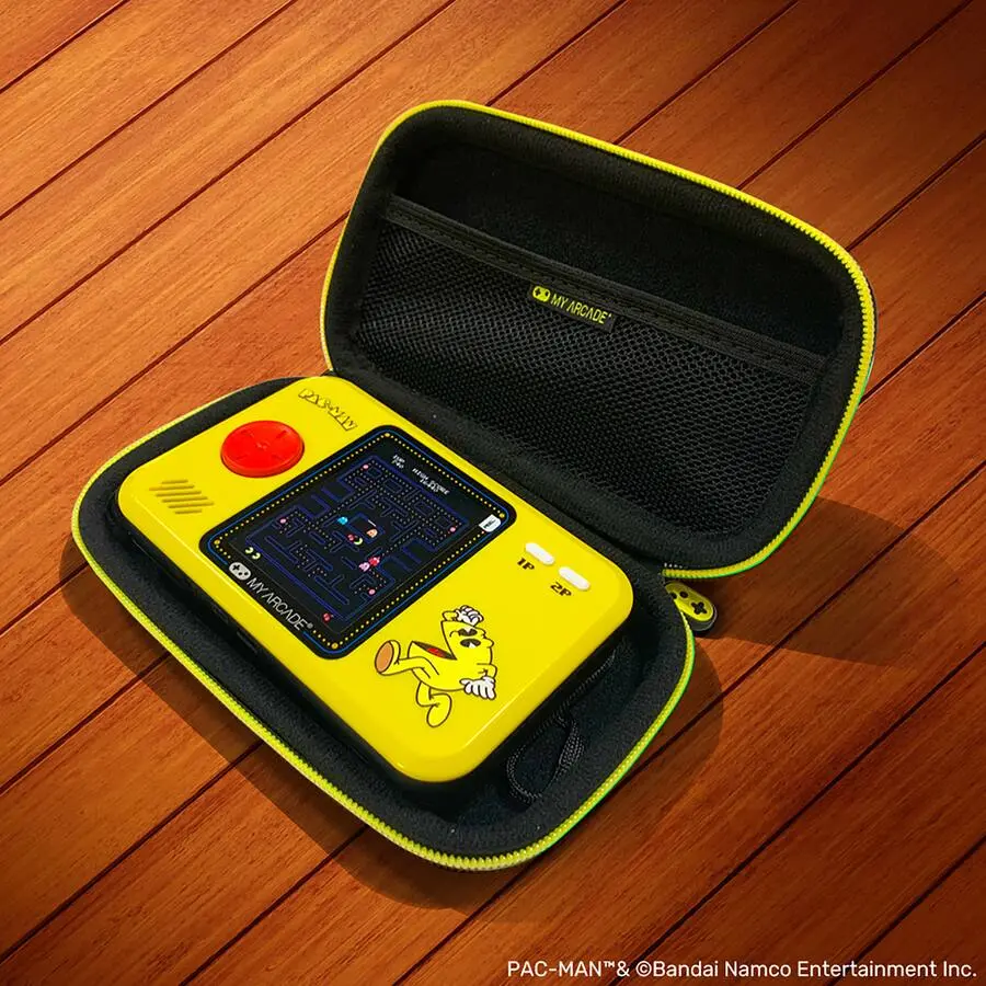 Pac-Man Pocket Player Pro Portable Handheld Gaming System with Travel Case-4