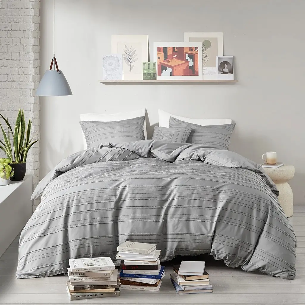 Oliver Twin Striped Jaquard 3 Piece Set-2