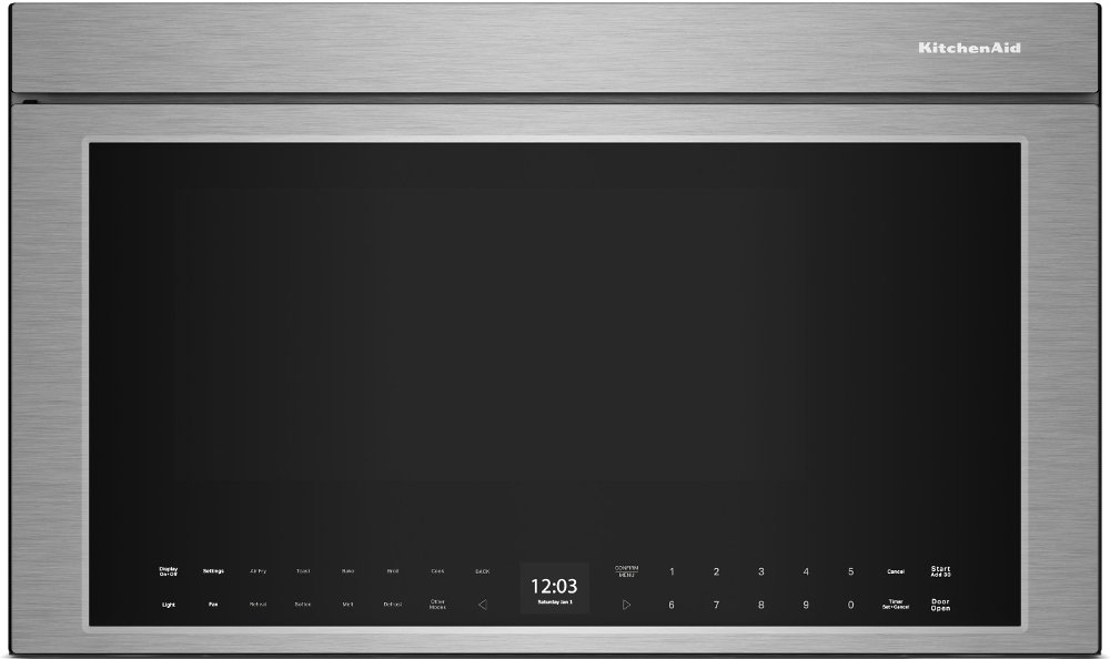 KitchenAid 30" Over-The-Range Built-In Microwave - Stainless Steel