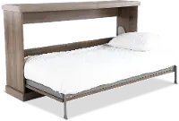 Roberts Oak Twin Murphy Bed