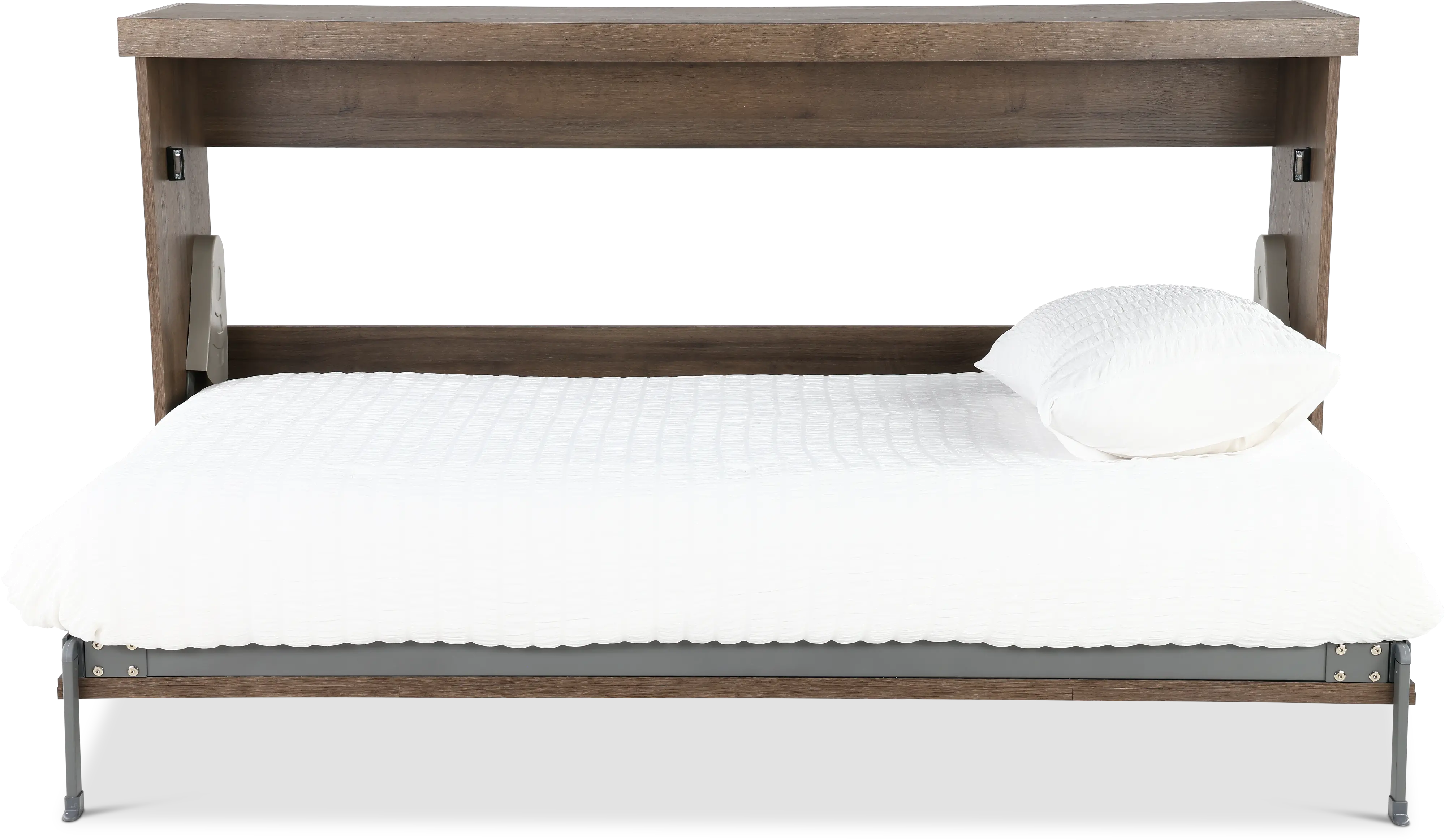 Roberts Oak Twin Murphy Bed-4