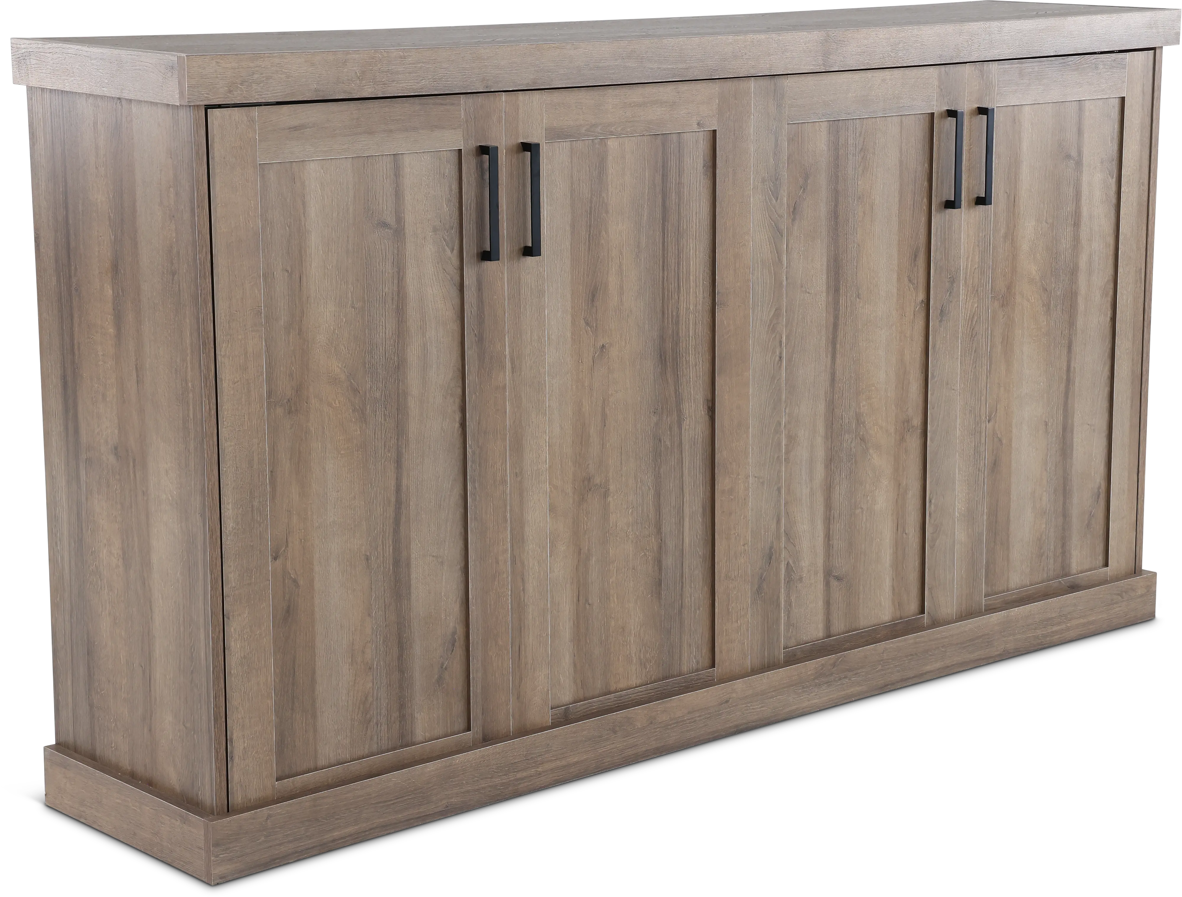 Roberts Oak Twin Murphy Bed-6