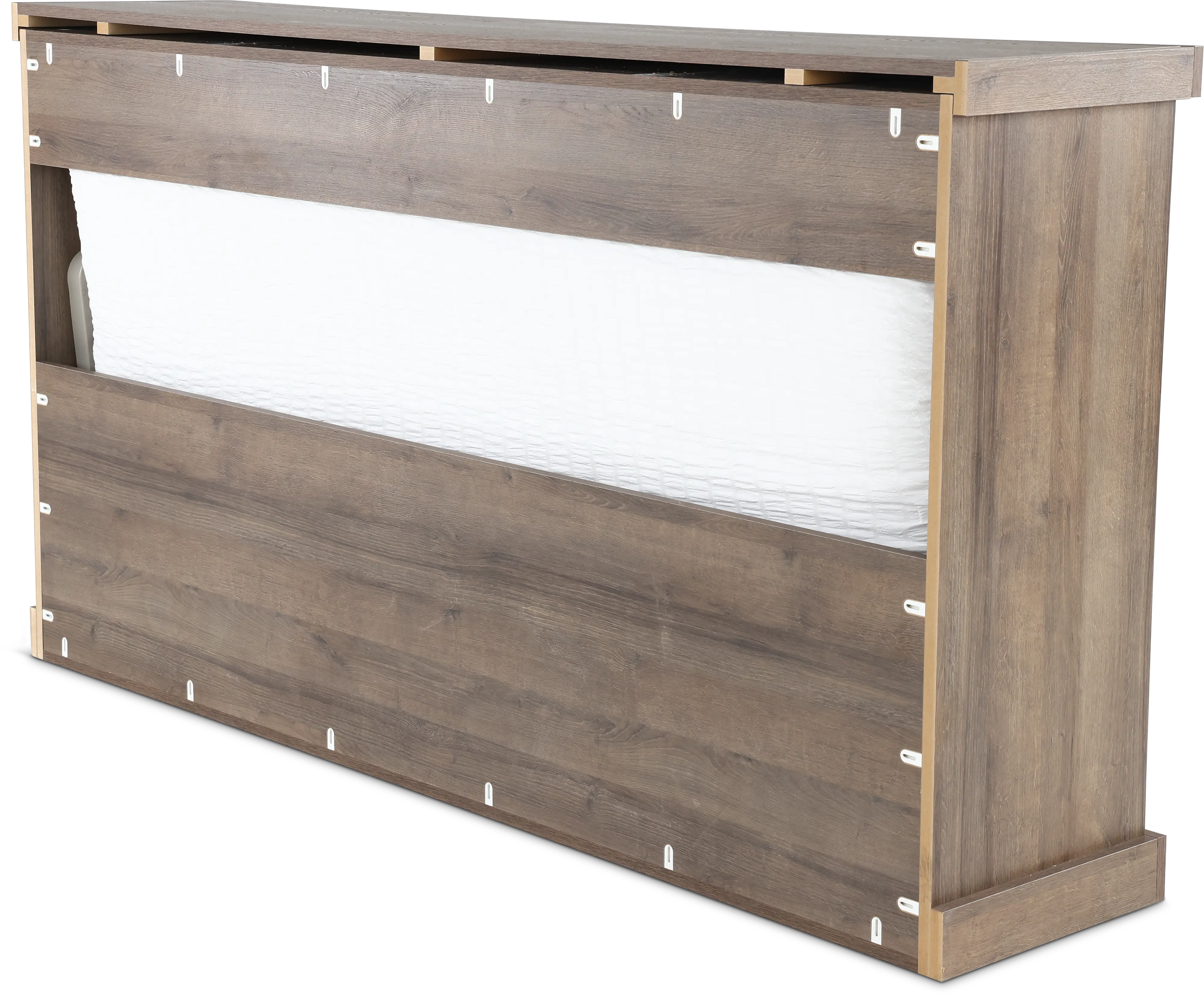 Roberts Oak Twin Murphy Bed-8