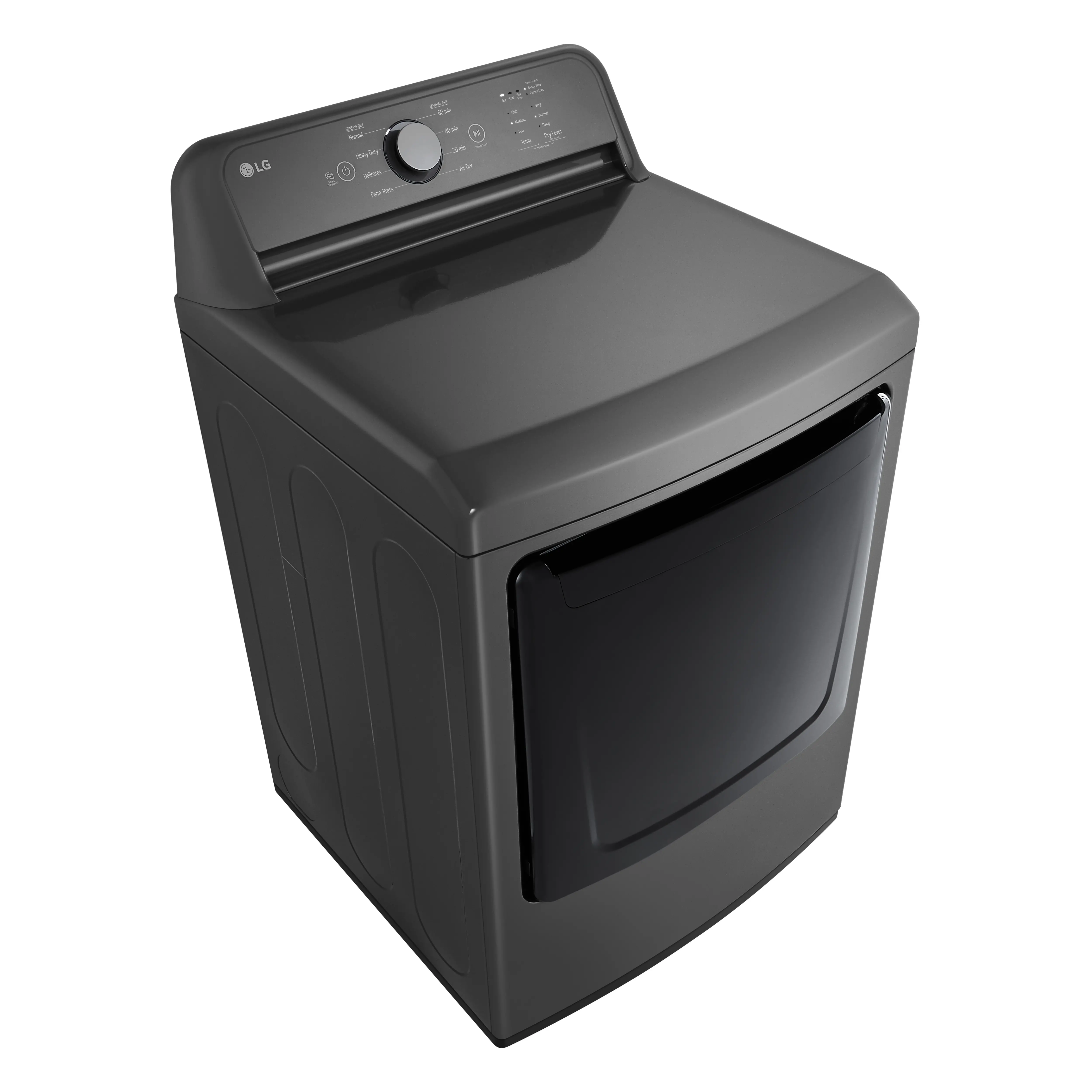 DLE6100M LG 7.3 Cu Ft Electric Dryer - Monochrome Gray-11