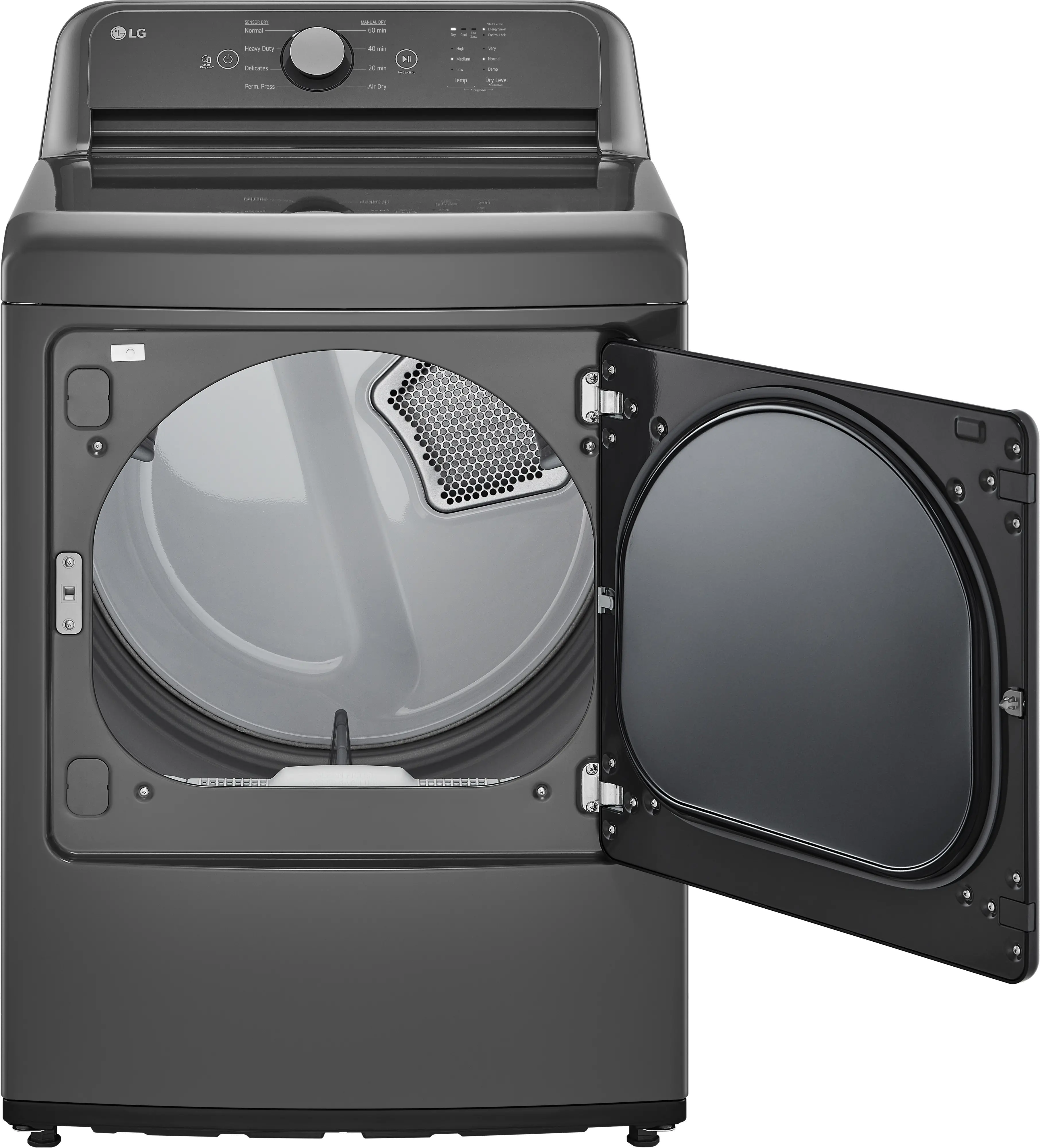 DLE6100M LG 7.3 Cu Ft Electric Dryer - Monochrome Gray-5