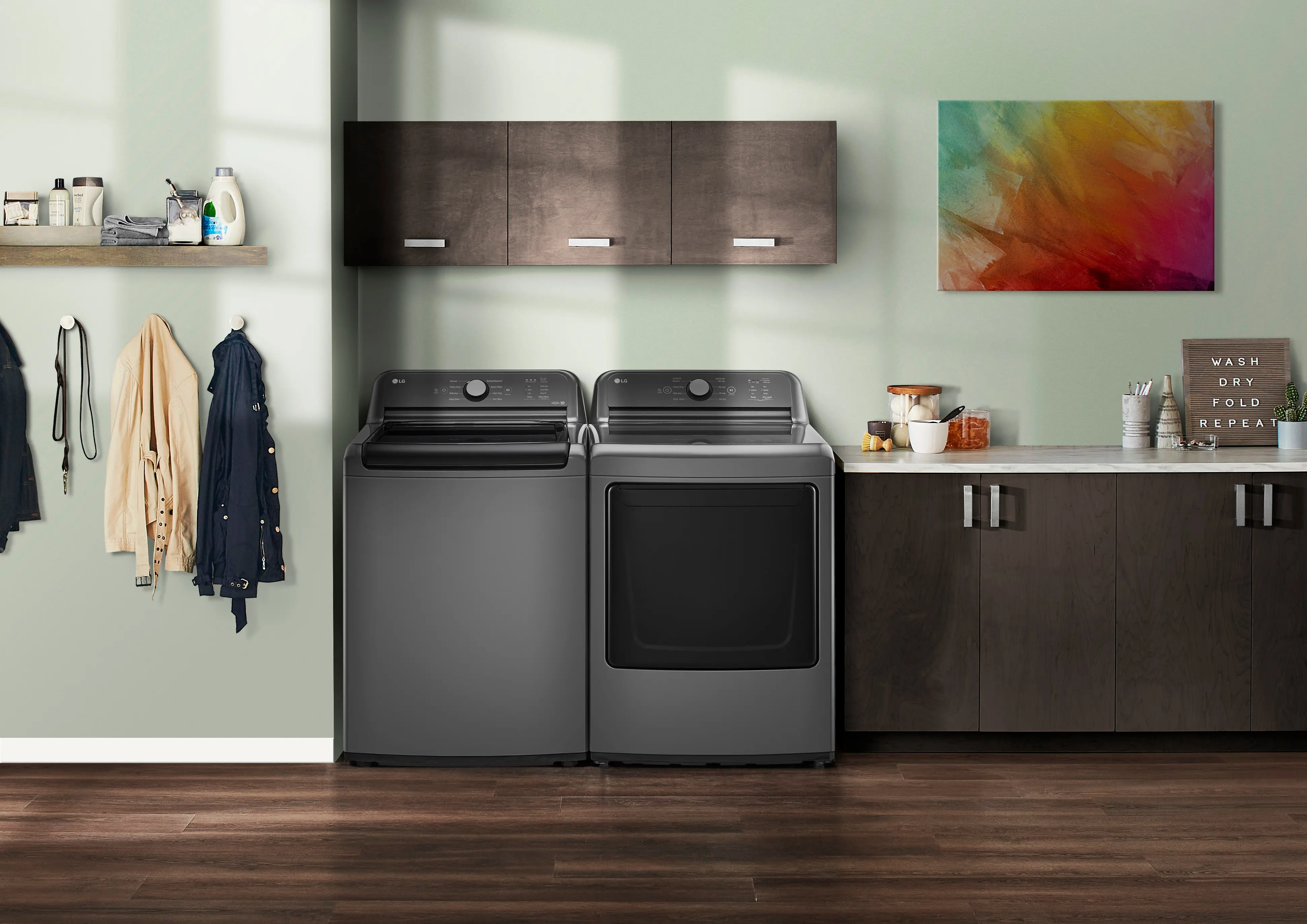 DLG6101M LG 7.3 Cu Ft Gas Dryer - Monochrome Gray-3