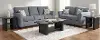 7PC/WALLST/FLINT Wall St. Blue 7 Piece Living Room Set
